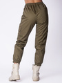 Spodnie joggery moro olive damskie dwie kieszenie boczne