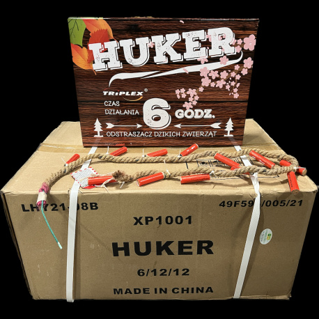 Sznury hukowe odstraszacz dzikiej zwierzyny karton 72 szt. 864 petardy