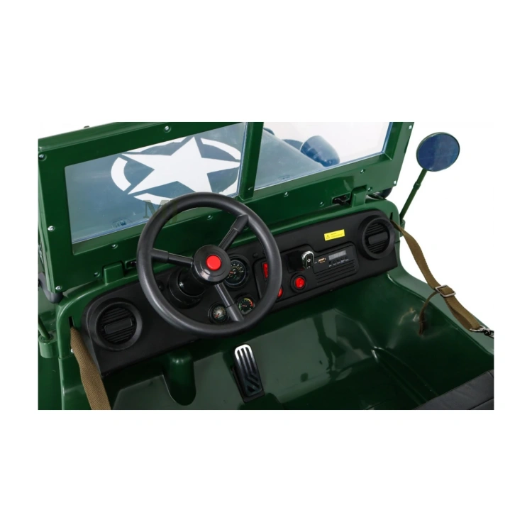 Autko Wojskowe Retro dla 3 dzieci