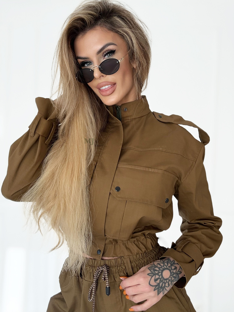 Kurtka bomberka short damska Coyote Produkt Polski