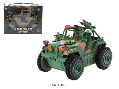 Auto Jeep wojskowy przewrotka 06250