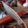 Nóż myśliwski szefa finka kukri pokrowiec 19cm FOXTER® 