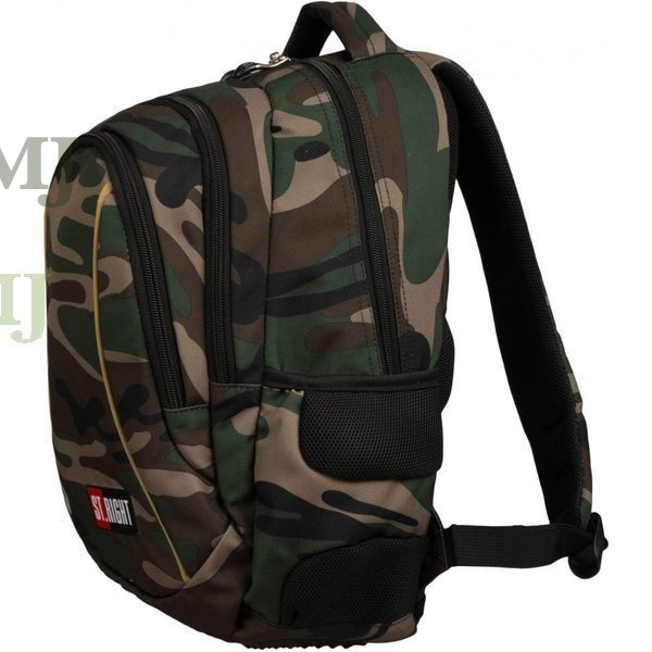 Plecak szkolny 3 komorowy 20L ST.RIGHT moro BP26