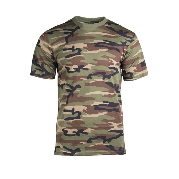 T-shirt Koszulka z Krótkim Rękawem Mil-tec Woodland