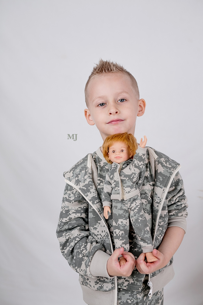 Spodnie dresowe moro chłopięce ACU Produkt Polski