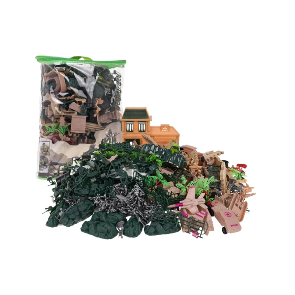 Zestaw Żołnierzyków i Pojazdów Wojskowych