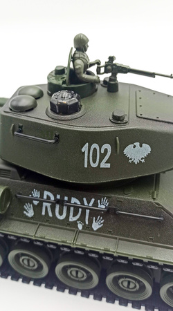 Czołg Rudy 102 RC zdalnie sterowany.