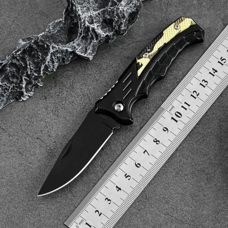 Nóż składany ratowniczy myśliwski survival scyzoryk 16cm
