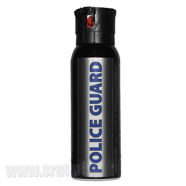 Gaz obronny pieprzowy Police Guard 100 ml strumień