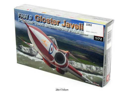 Model samolotu GLOSTER JAVELIN 2282