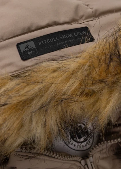 Kurtka zimowa Pitbull West Coast Burnt Ciemny Piaskowy