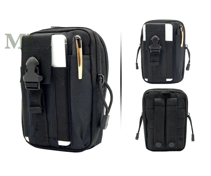 Saszetka męska wojskowa nerka biodrówka do paska coyote