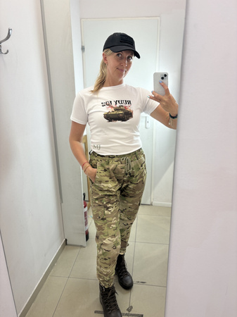 Spodnie joggery moro damskie MultiCam