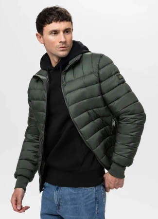 Kurtka pikowana przejściowa GRANGER II Ciemno Zielona