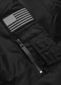 Kurtka zimowa bamberka z kapturem ENCINO PitBull czarna