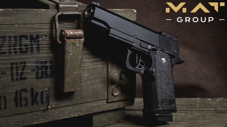 Pistolet na kulki metalowy-M20