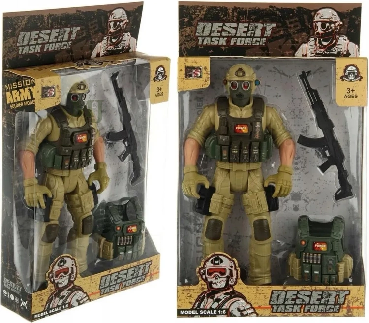 Figurka żołnierz ruchomy