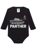Czołg Pantera długi rękaw rękaw czarne