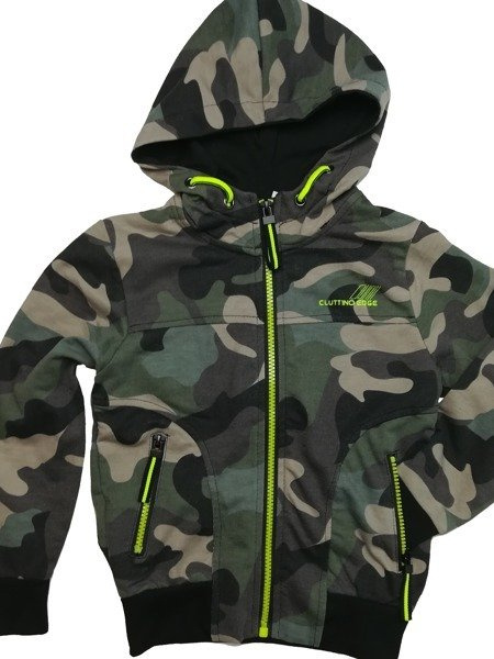 Bluza moro chłopięca/młodzieżowa z kapturem