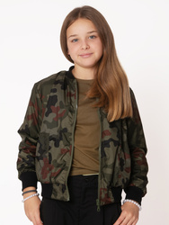 Kurtka dziewczęca wodoodporna moro WZ.93 Produkt Polski