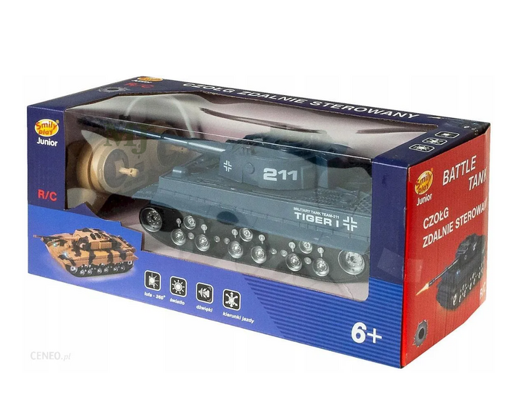 Czołg Zdalnie Sterowany Niebieski