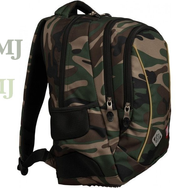 Plecak szkolny 3 komorowy 20L ST.RIGHT moro BP26