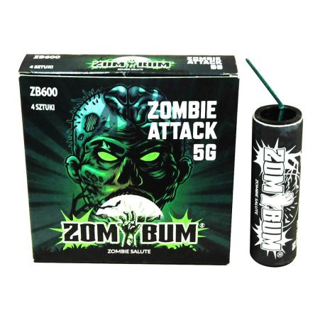 Petardy z lontem Zom Bum Zombie Attack 4szt. 5g ZB600 F3 87/4
