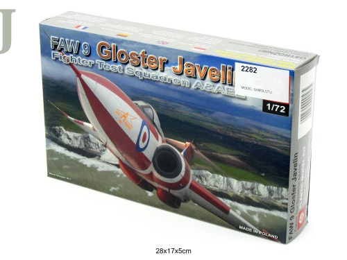 Model samolotu GLOSTER JAVELIN 2282