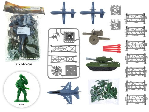 Żołnierzyki figurki wojsko zestaw