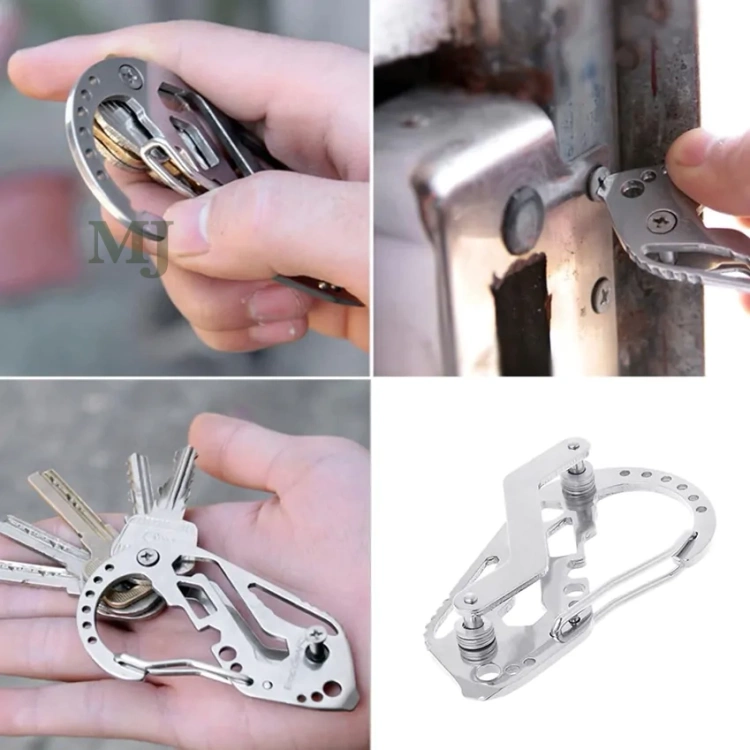 Karabińczyk wielofunkcyjny multitool na klucze brelok