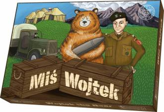 Zestaw Miś Wojtek - t-shirt, bluza, gra