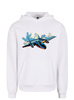 Bluza dziewczęca nadruk Samolot Lockheed P-38 Lightning biała