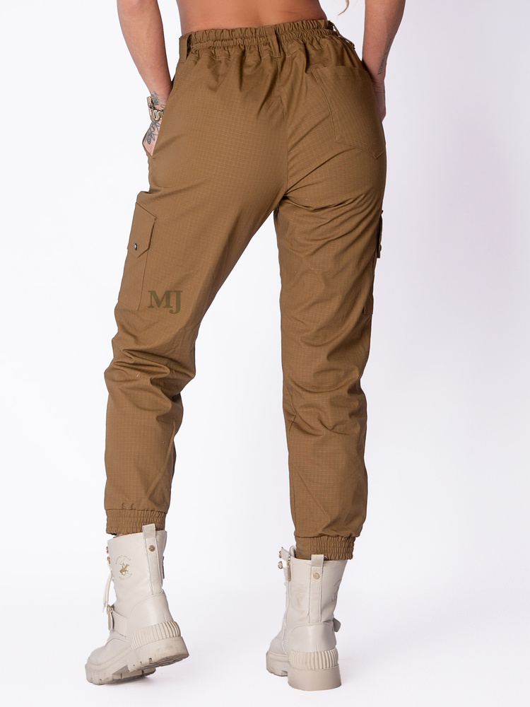 Spodnie joggery damskie Coyote dwie kieszenie boczne