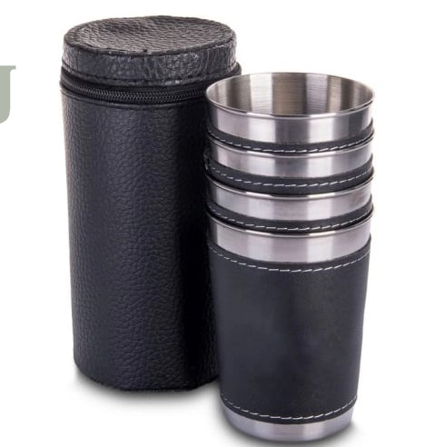 Kieliszki Szklanki Turystyczne 4x 150ml XXXL Na wyjazd działkę w plener