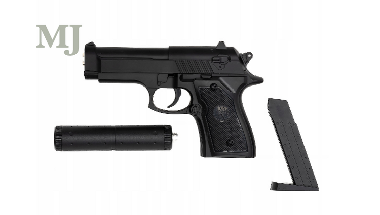 Pistolet na kulki metalowy MPK-V1+