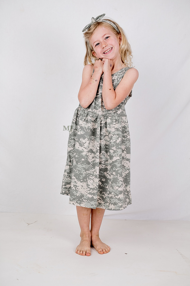 Sukienka dziewczęca moro ACU Produkt Polski