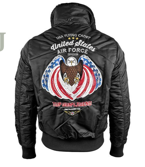 Kurtka lotnicza Mil-tec Top Gun Air Force Black