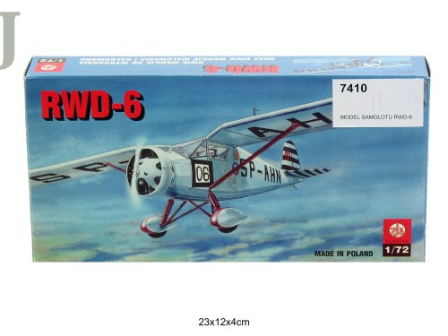 Model samolotu RWD-6 7410