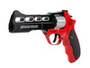 Pistolet  metalowy na kapiszony czerwony MPS-208-1
