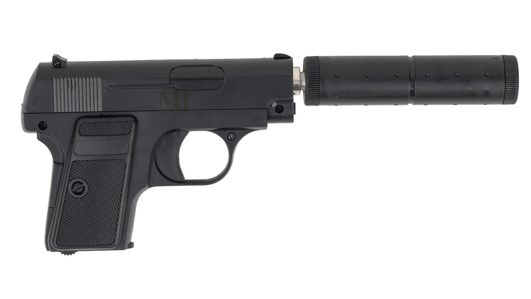 Pistolet metalowy na kulki PW-P6+