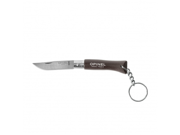 Nóż składany Opinel Colorama 04 brelok inox grab czarny