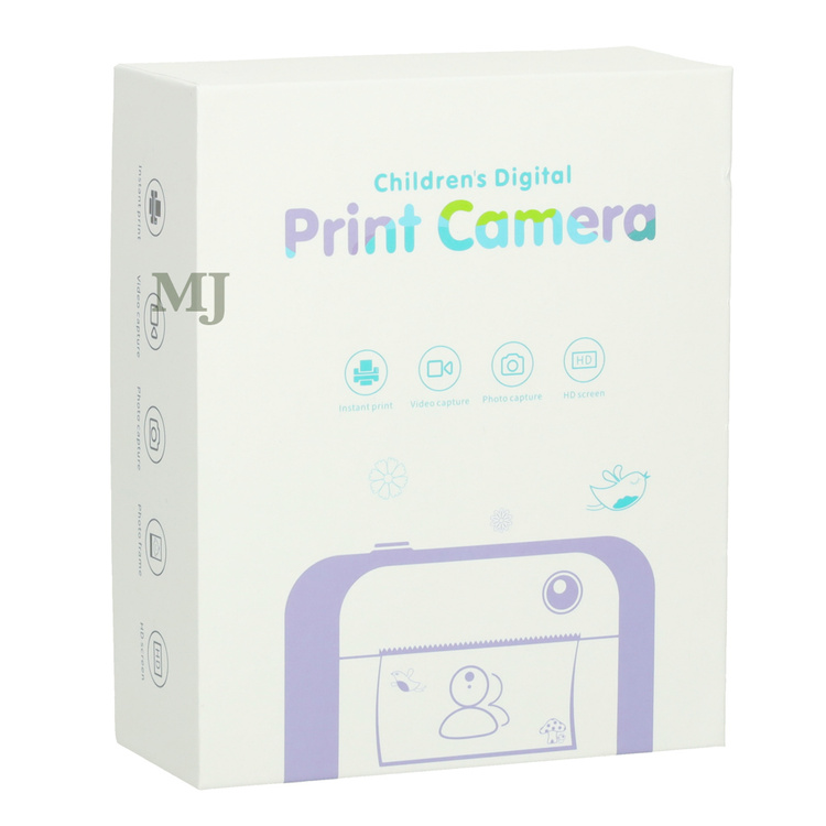 Aparat fotograficzny natychmiastowy, drukarka termiczna + wkłady, karta 32gb różowy