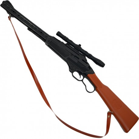 Strzelba hukowa Winchester z paskiem 786201