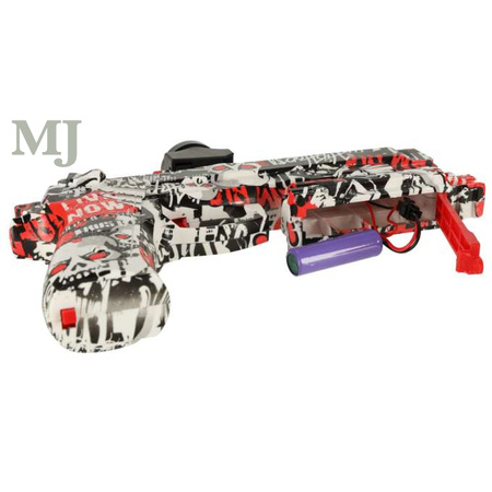 Pistolet na kulki żelowe (550 szt., 7-8 mm) , zasilanie akumulatorowe, USB + okulary