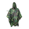Ponczo Camo Nylon-PVC Woodland