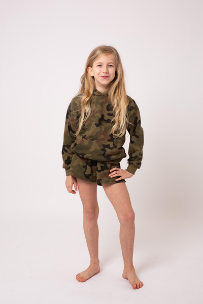 Komplet dresowy moro dla dziewczynki WZ.93 Produkt Polski