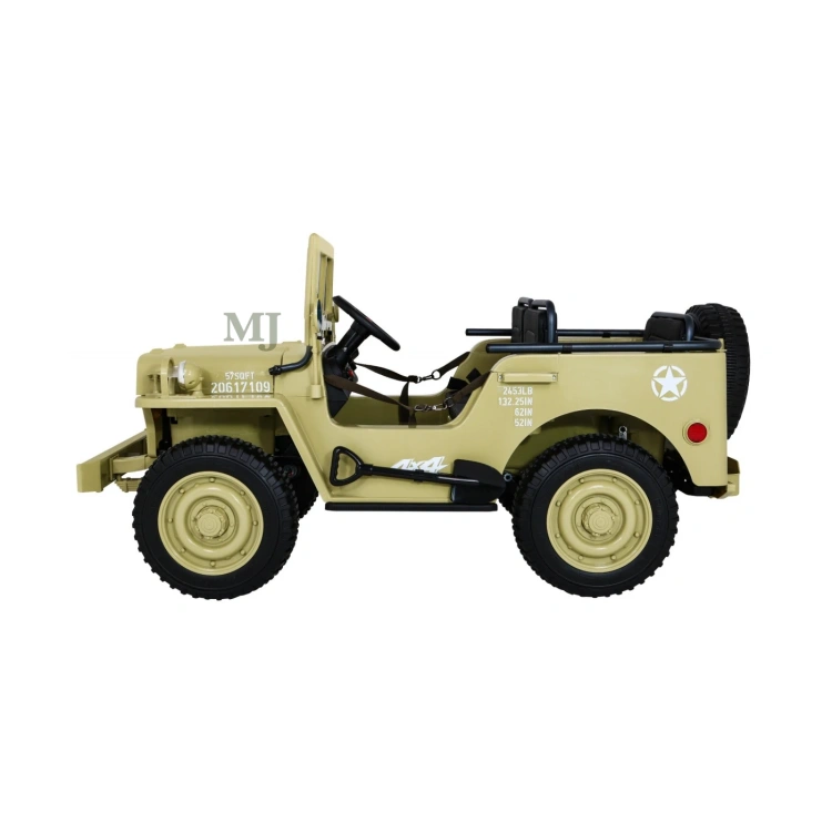 Autko Wojskowe Retro dla 3 dzieci 
