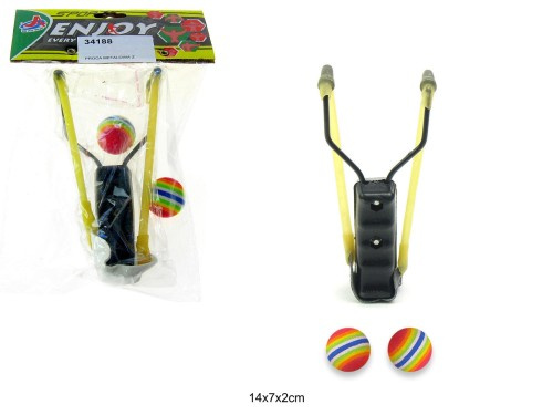 Proca metalowa z piłeczkami 34188