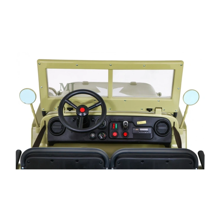 Autko Wojskowe Retro dla 3 dzieci 