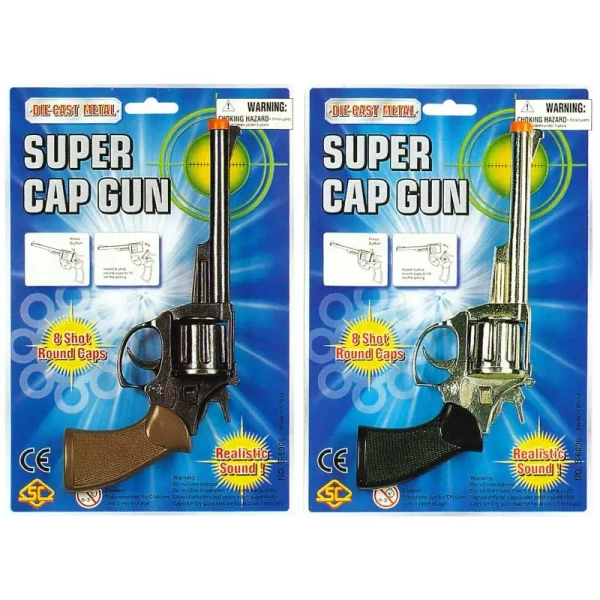 Pistolet metalowy na kapiszony PIS6